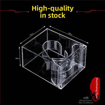 PS διαφανές πλαστικό κουτί προβολής ρολογιών με καπάκι, μοντέλο J-37, μάρκα Youchuang Yipin; Υλικό: PS; Τύπος συσκευασίας: Packing Box; Τύπος προμήθειας: Customizable