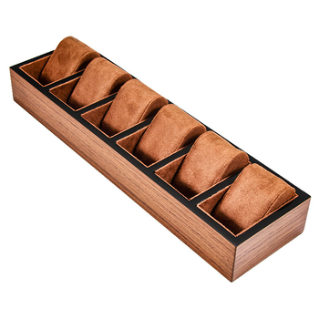 Ξύλινη βάση επίδειξης ρολογιών και κοσμημάτων με πολλές θέσεις (Υλικό: Ξύλο; Τύπος συσκευασίας: Κουτί συσκευασίας; Χρήση: Συσκευασία κοσμημάτων και ρολογιών; Μάρκα: TANCY; Προδιαγραφή: №1)