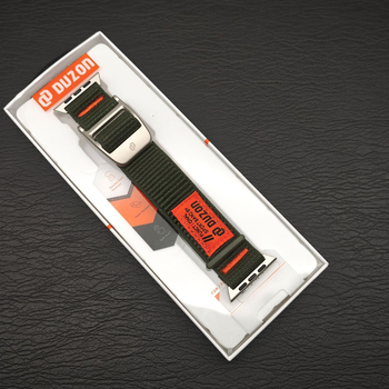 Λουρί Velcro από νάιλον για Apple Watch Ultra2, πλεκτό νάιλον, 70 g, προσαρμοσμένες διαστάσεις διεπαφής