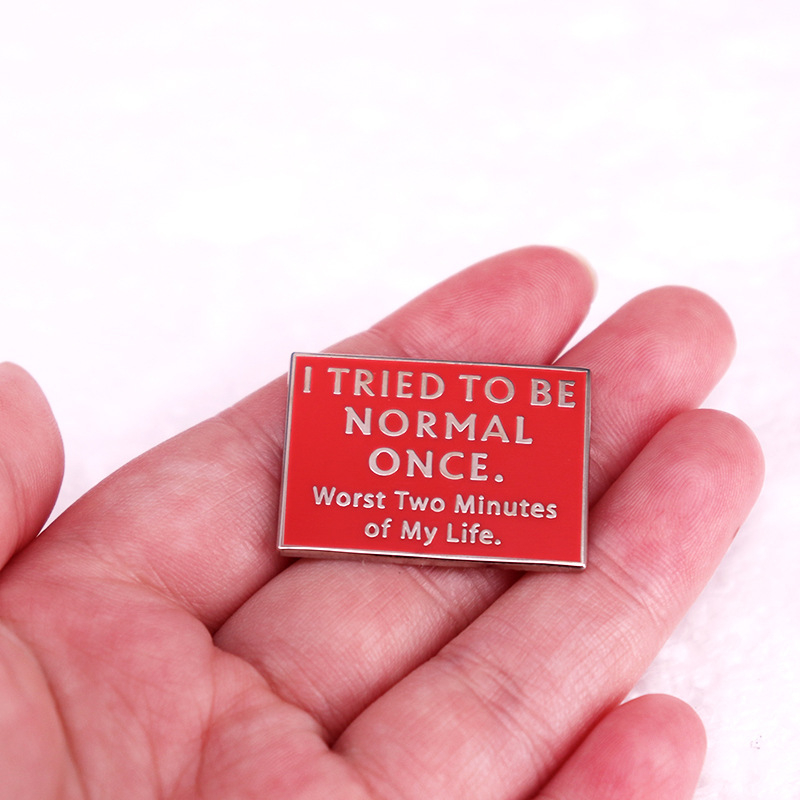 Broșă – aliaj, geometrică, placare electrolitică, decorare, stil personal