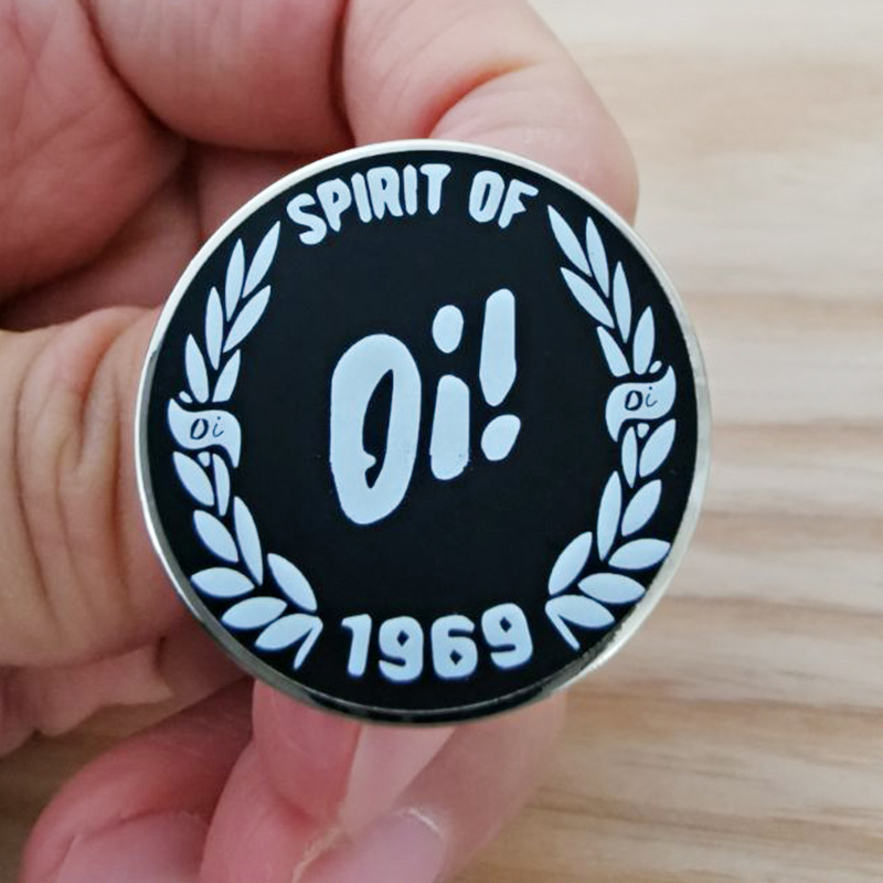 Broșă – metalică, punk rock, unisex, origine Shenzhen, toamnă 2022