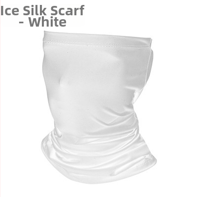 Κασκόλ κεφαλής από μετάξι πάγου με προστασία από τον ήλιο, κουκούλα με αυτιά και μάσκα ποδηλάτου – Unisex, WOTI