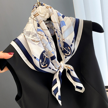 Mulberry Silk Square Scarf - Plain Weave, Hangzhou Origin, Spring 2022