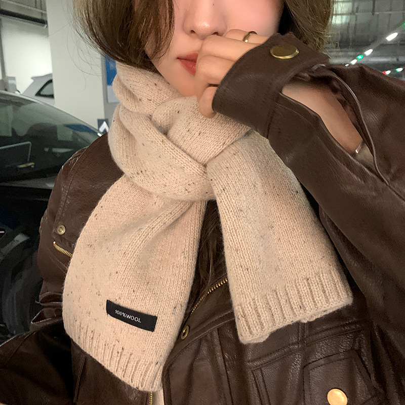 Șal din lână 100% lână, tricotat warp, călduros pentru iarnă, origine Jinhua