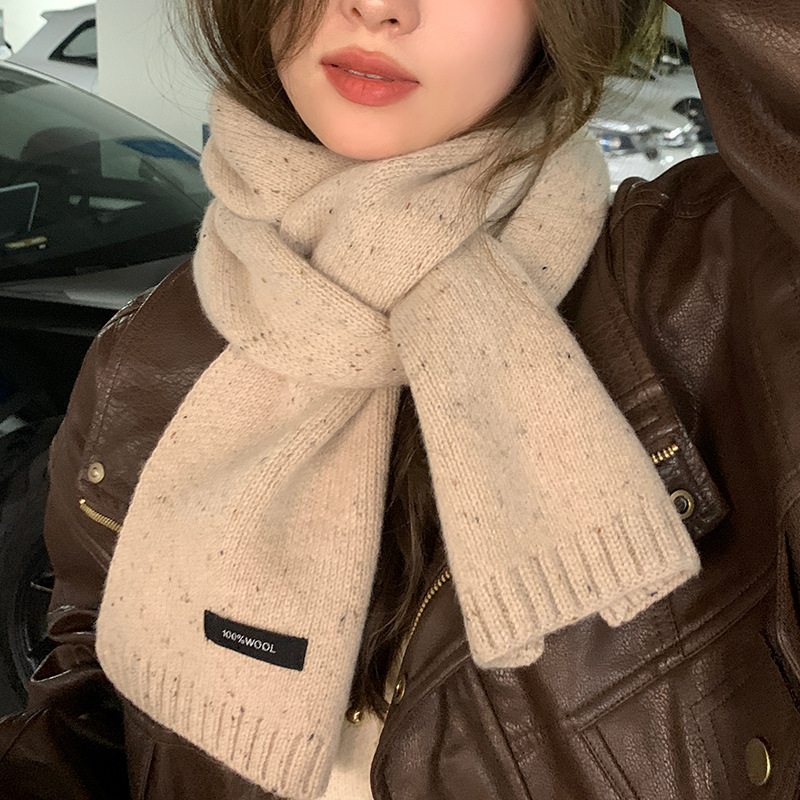 Șal din lână 100% lână, tricotat warp, călduros pentru iarnă, origine Jinhua