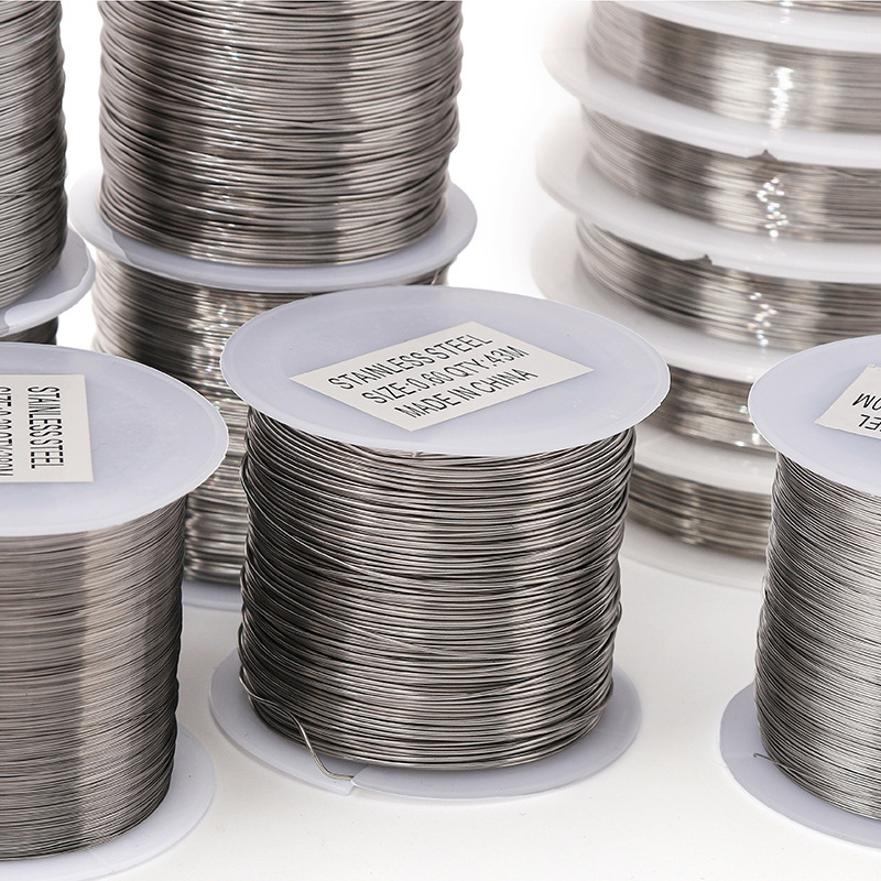 Set sârmă pentru mărgele – sârmă din oțel moale 0.2–0.6 mm pentru DIY mărgele, primăvara 2021