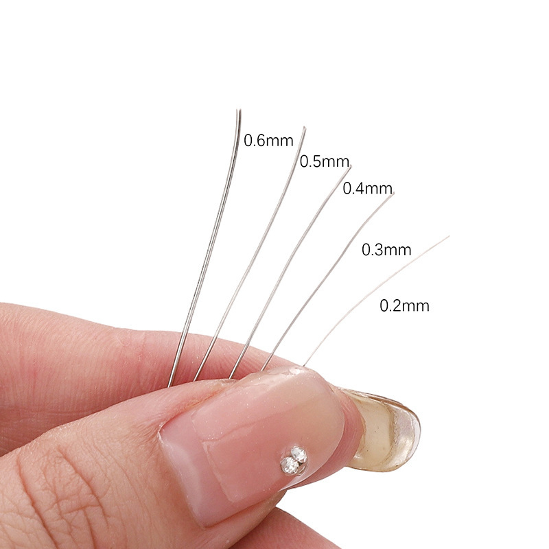 Set sârmă pentru mărgele – sârmă din oțel moale 0.2–0.6 mm pentru DIY mărgele, primăvara 2021