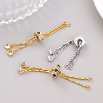 DIY κοσμήματα επέκταση αλυσίδας για κολιέ με μαργαριράκι – χαλκός, ηλεκτροπλατίωση, αρχικός σχεδιασμός, ρετρό μοτίβο