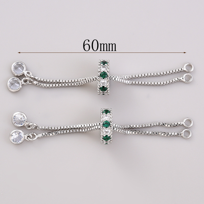 Lanț de extindere pentru bijuterii DIY pentru colier cu perle – cupru, placare electrolitică, design original, model retro