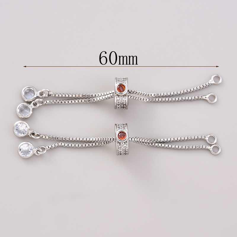 Lanț de extindere pentru bijuterii DIY pentru colier cu perle – cupru, placare electrolitică, design original, model retro