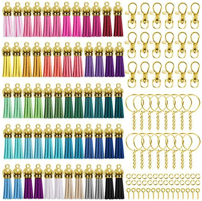 Set breloc cu ciucuri pentru mașină și geantă, din metal, placare electrolitică, model Lacăt/Kljú, stil retro artistic