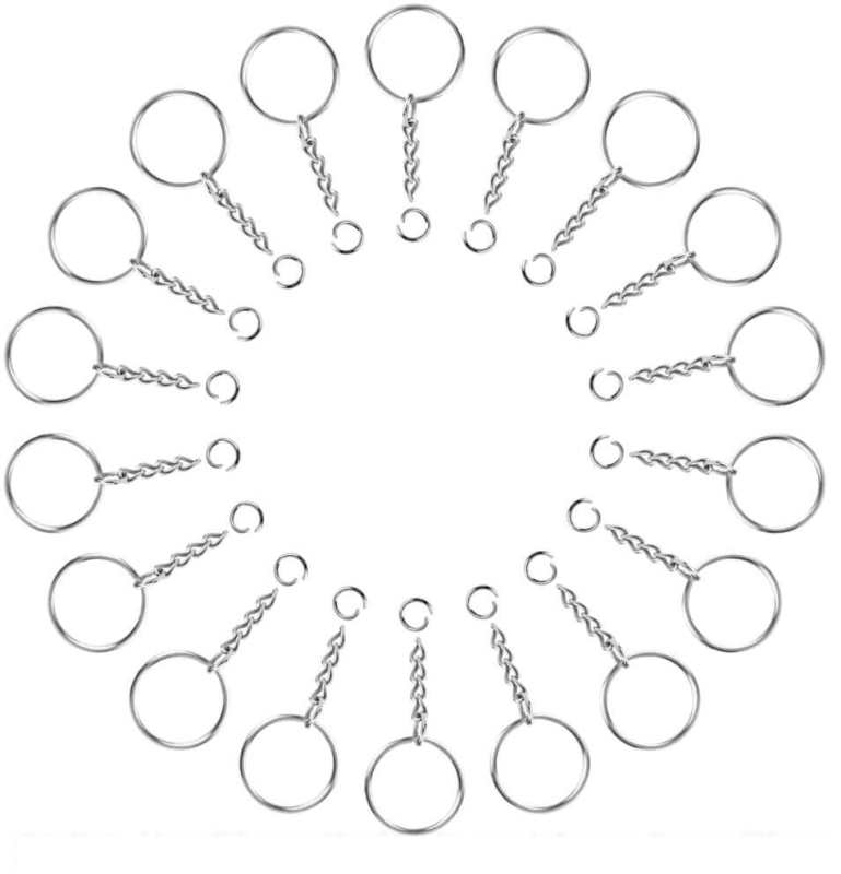 Set breloc cu ciucuri pentru mașină și geantă, din metal, placare electrolitică, model Lacăt/Kljú, stil retro artistic