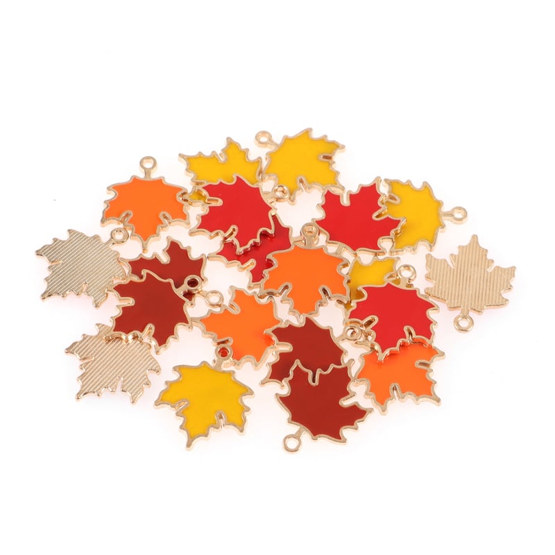 Κολιέ με φύλλα από κράμα (Μάρκα: San Nan; Υλικό: Κράμα; Στυλ: Φύλλα; Τελειώματα: Ηλεκτροεπίχρωση)