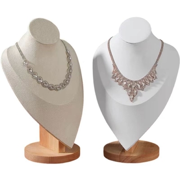 Σταντ προβολής κολιέ - ενιαίο μοντέλο, μασίβ ξύλο, κάθετος προβολή, μάρκα Year of Prayer