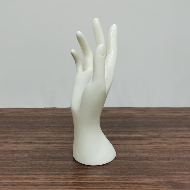 Bezšuvju PVC rokas modelis DIY juvelierizstrādājumu rekvizītiem – sievietes rokas forma