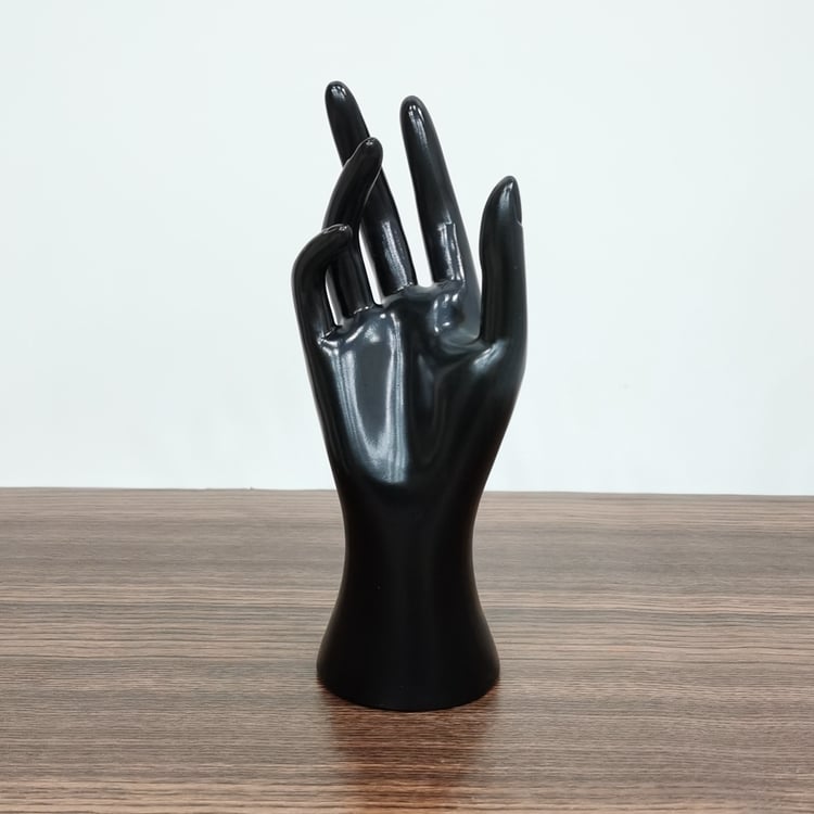 Bezšuvju PVC rokas modelis DIY juvelierizstrādājumu rekvizītiem – sievietes rokas forma