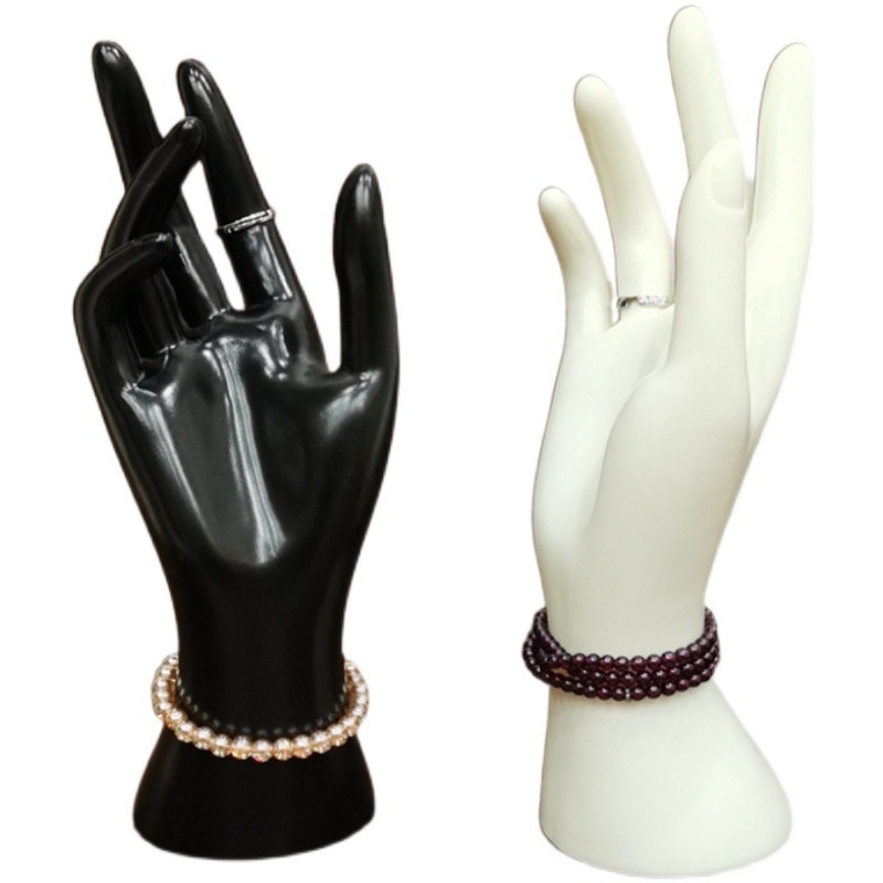 Bezšuvju PVC rokas modelis DIY juvelierizstrādājumu rekvizītiem – sievietes rokas forma