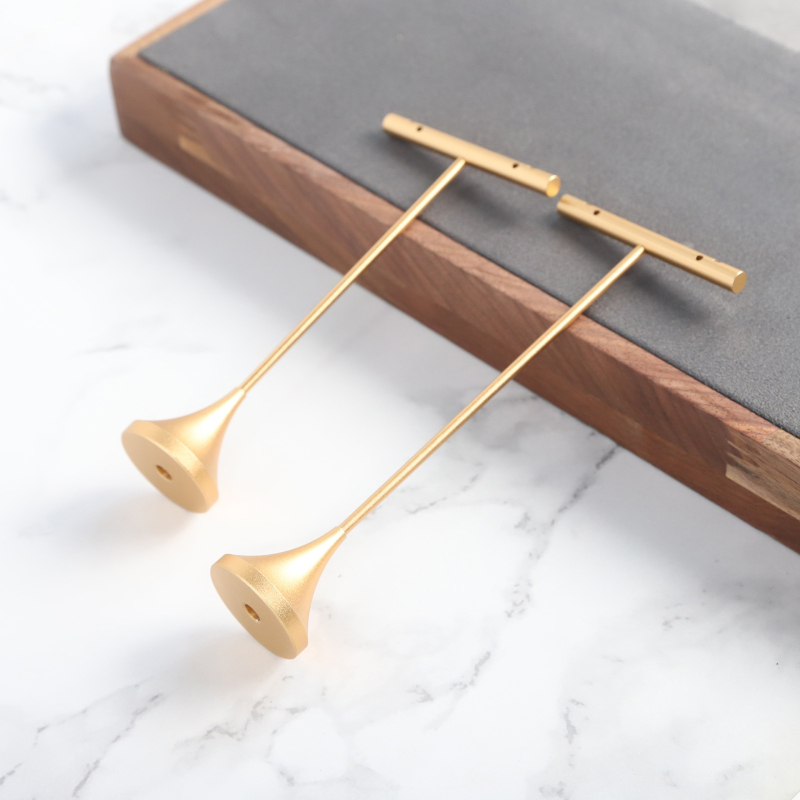 Držač za nakit, metalni, geometrijski oblik, željezna umjetnost, vrhunski dojam