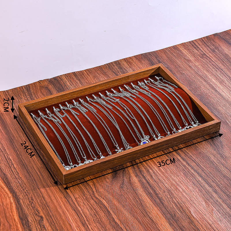 Δίσκος προβολής κολιέ – φλανελ παλέτα αποθήκευσης, Benya, ένα επίπεδο, καλλιτεχνικό στυλ