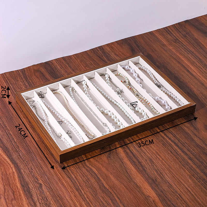 Δίσκος προβολής κολιέ – φλανελ παλέτα αποθήκευσης, Benya, ένα επίπεδο, καλλιτεχνικό στυλ