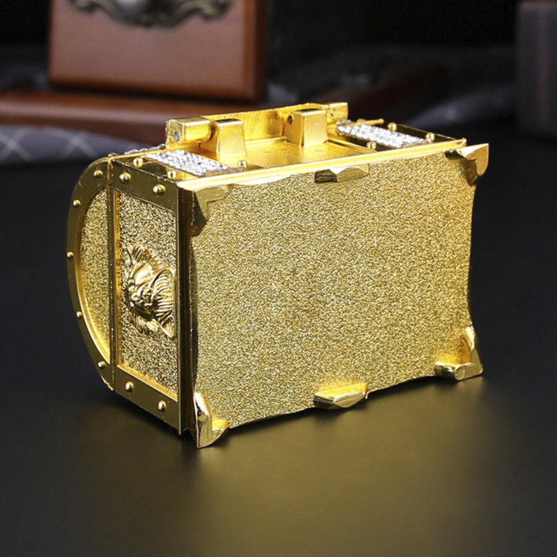 Κουτί αποθήκευσης κοσμημάτων από κράμα ψευδάργύρου, ευρωπαϊκού στιλ ρετρό κλασικό σχέδιο; μάρκα burronwood; συσκευασία κοσμημάτων; βάρος 0.2