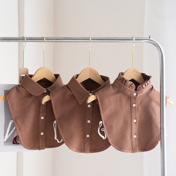 Γυναικείο ψεύτικο κολάρο, Κορεατικό στυλ, Φθινόπωρο 2023, Μονόχρωμο, Πολυεστερικό νήμα, Πολυεστερική επένδυση, Σχεδιασμένο για όλες τις εμφανίσεις