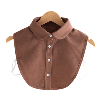 Γυναικείο ψεύτικο κολάρο, Κορεατικό στυλ, Φθινόπωρο 2023, Μονόχρωμο, Πολυεστερικό νήμα, Πολυεστερική επένδυση, Σχεδιασμένο για όλες τις εμφανίσεις