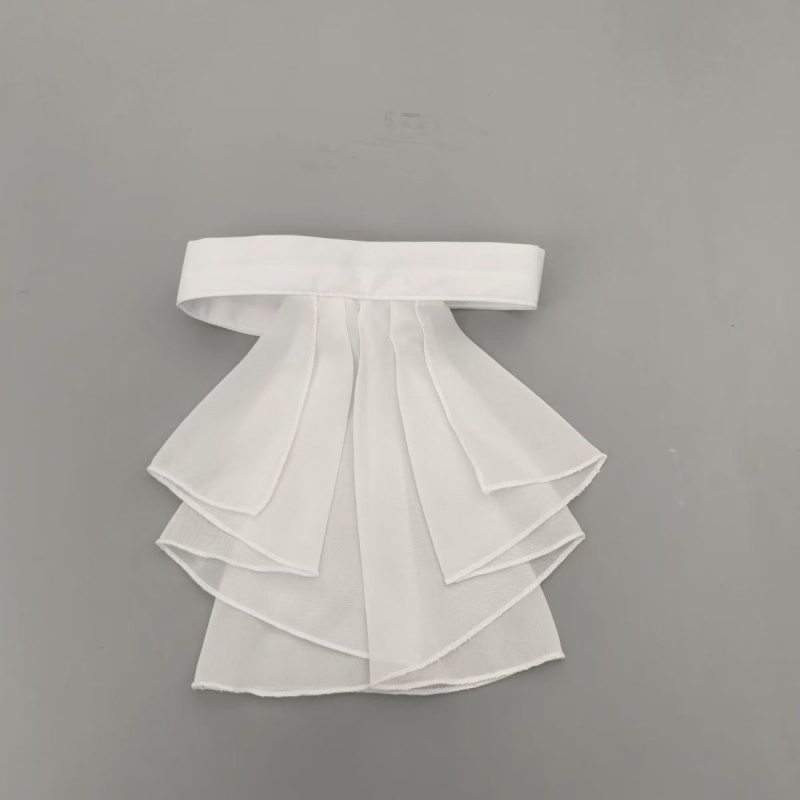Chiffon Lolita cosplay ovratnik, palać stil, V-izrez, proljeće 2025