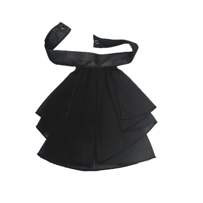 Chiffon Lolita cosplay ovratnik, palać stil, V-izrez, proljeće 2025