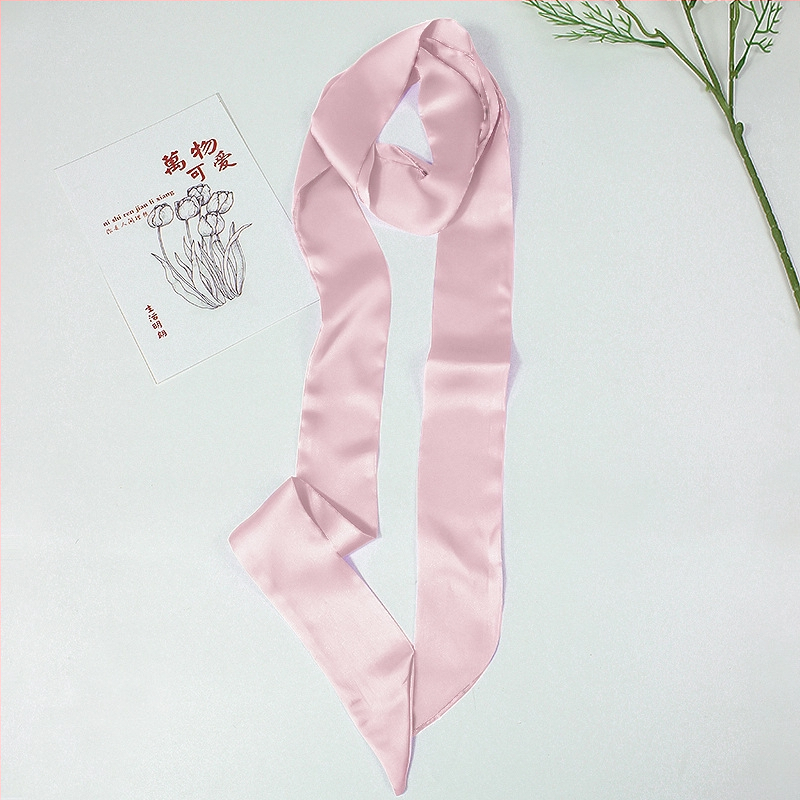 Αξεσουάρ κεφαλής Mo butterfly από σατέν ύφασμα που μοιάζει με μετάξι, λαστιχάκι μαλλιών με γεωμετρικό σχήμα, FD-32, απλό στυλ, Φθινοπωρο 2021