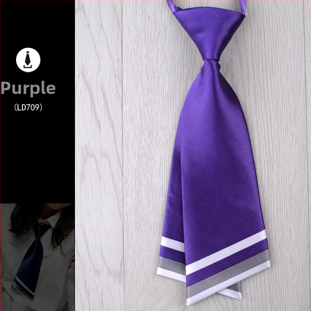 Γυναικεία φιόγκος-γραβάτα με ρίγες και διακοσμητικό λουλούδι, πολυεστέρα-σίτανο, επένδυση πολυεστέρα, διοικητικό στυλ