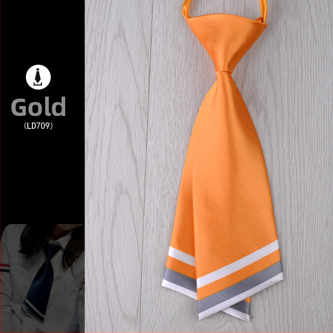 Γυναικεία φιόγκος-γραβάτα με ρίγες και διακοσμητικό λουλούδι, πολυεστέρα-σίτανο, επένδυση πολυεστέρα, διοικητικό στυλ