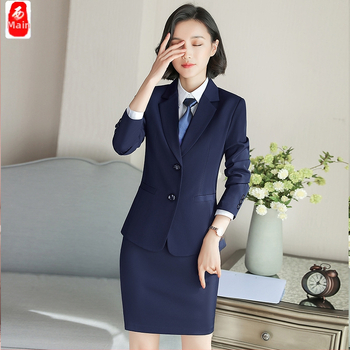 Професионален женски панталонен костюм за офис: сако с две копчета, дълъг ръкав, джоб с права линия, плат Polyester/Spandex, подплата 100% полиестер, OL стил (Пролет/Есен/Зима)