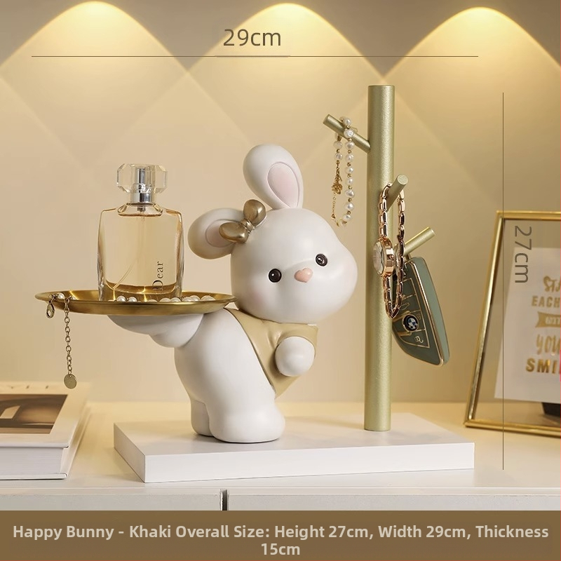 Δίσκος κλειδιών Maneki Neko, από ρητίνη, διακοσμητικό για είσοδο και σαλόνι, μη εισαγόμενο