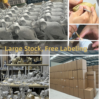 Смолна графити булдог фигурка за домашен винен шкаф и офисен декор