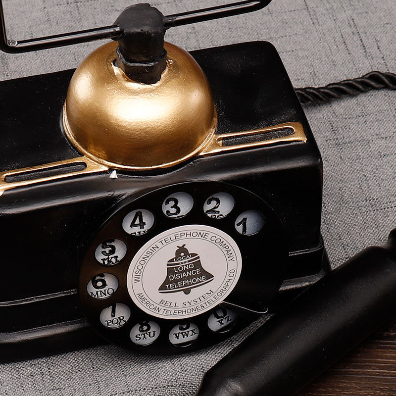 Τηλεφωνικό διακοσμητικό σε ευρωπαϊκό στυλ — ρητίνη, χύτευση με έγχυση, διακόσμηση για σαλόνι και γραφείο