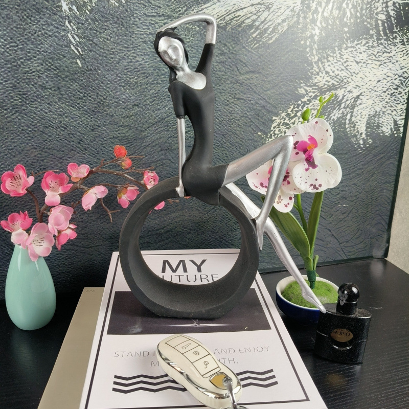 Nordic influencer display stand για τηλεόραση και ραφιέρα κρασιού, ελαφριά πολυτέλεια μοντέρνου οικιακού διακόσμου, εκλεκτό έργο για σαλόνι — Μάρκα: Autumn night; Υλικό: ρητίνη; Κατασκευή: χειροποίητο