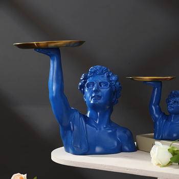 Давидова статуя – настолен органайзер за бюро, Инс стил, смолно изделие