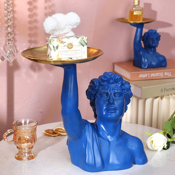 Давидова статуя – настолен органайзер за бюро, Инс стил, смолно изделие