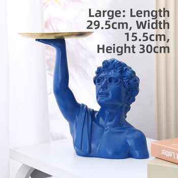 Давидова статуя – настолен органайзер за бюро, Инс стил, смолно изделие