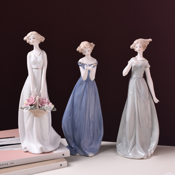 Φιγούρα χαρακτήρα πορσελάνης σε ευρωπαϊκό στυλ, κατηγορία χαρακτήρων, μάρκα Formerly, απλή συσκευασία, δώρο για όλες τις περιστάσεις