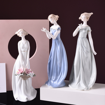 Φιγούρα χαρακτήρα πορσελάνης σε ευρωπαϊκό στυλ, κατηγορία χαρακτήρων, μάρκα Formerly, απλή συσκευασία, δώρο για όλες τις περιστάσεις