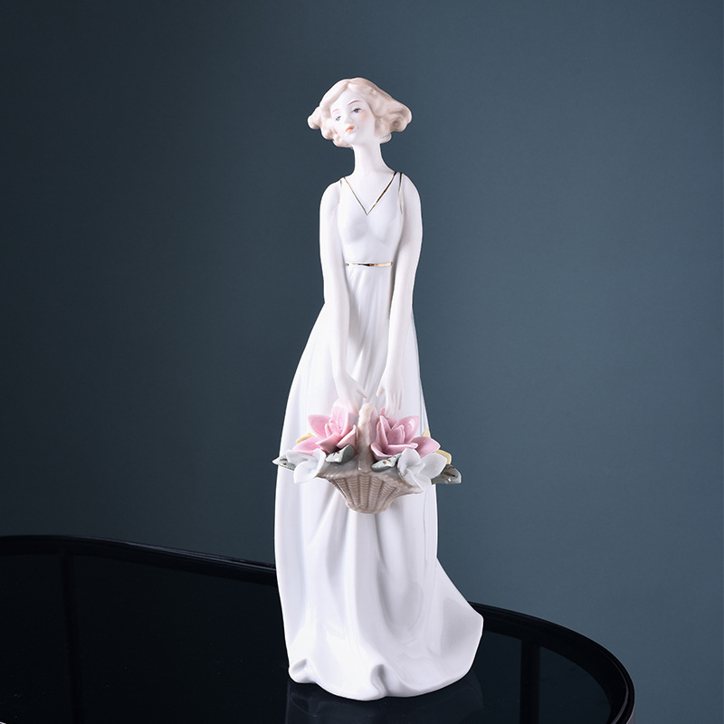 Φιγούρα χαρακτήρα πορσελάνης σε ευρωπαϊκό στυλ, κατηγορία χαρακτήρων, μάρκα Formerly, απλή συσκευασία, δώρο για όλες τις περιστάσεις