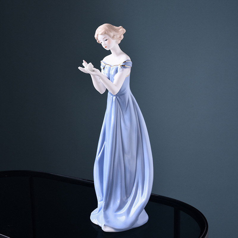 Φιγούρα χαρακτήρα πορσελάνης σε ευρωπαϊκό στυλ, κατηγορία χαρακτήρων, μάρκα Formerly, απλή συσκευασία, δώρο για όλες τις περιστάσεις