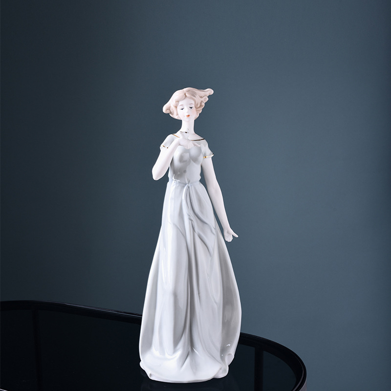 Φιγούρα χαρακτήρα πορσελάνης σε ευρωπαϊκό στυλ, κατηγορία χαρακτήρων, μάρκα Formerly, απλή συσκευασία, δώρο για όλες τις περιστάσεις