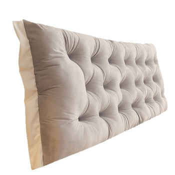 Правоъгълна странична възглавница с облегалка, полиестерен калъф, PP памук вътрешност, лента за фиксация