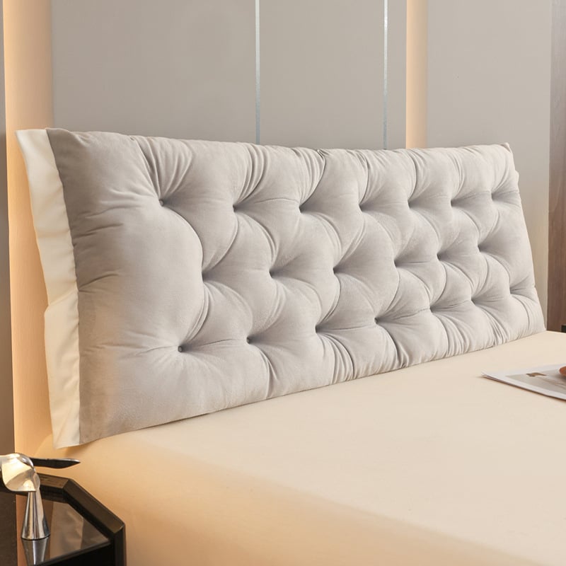 Stačiakampė lovos atramos pagalvė, poliesterio užvalkalas, PP pluošto užpildas, su dirželiu fiksavimui