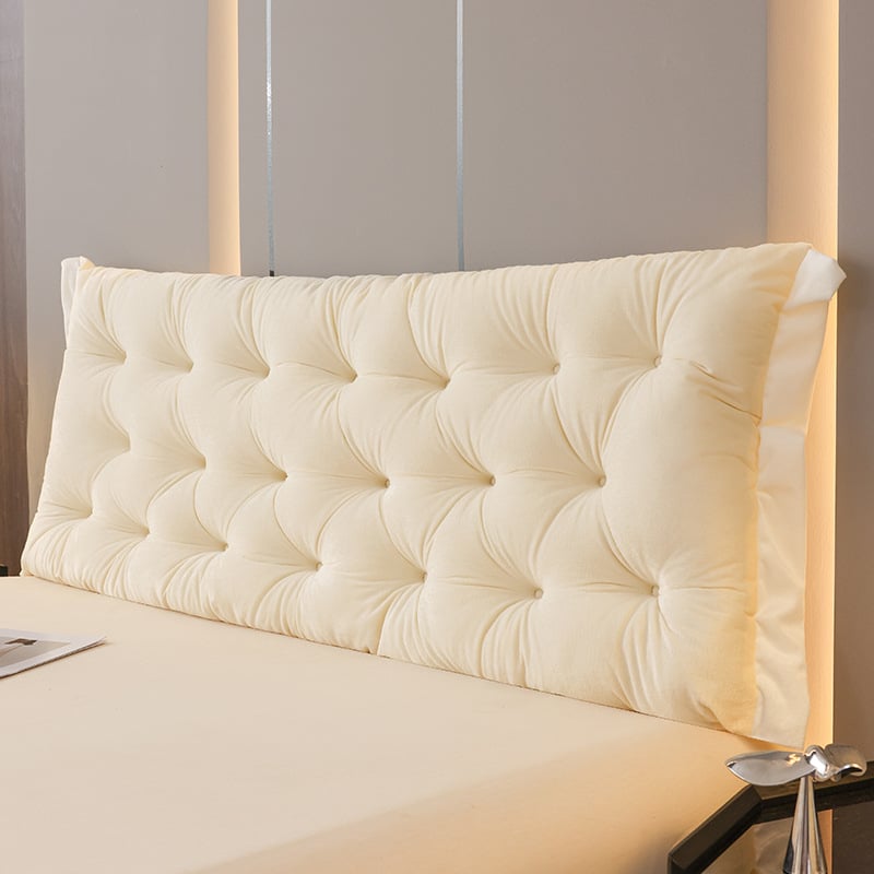 Stačiakampė lovos atramos pagalvė, poliesterio užvalkalas, PP pluošto užpildas, su dirželiu fiksavimui