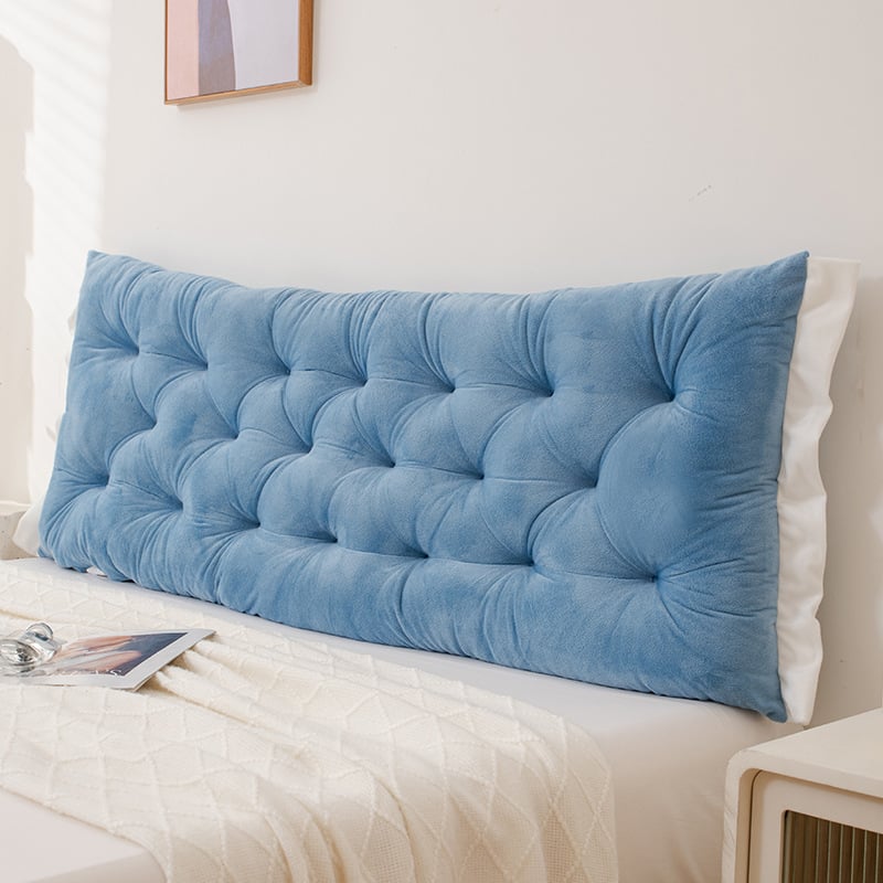 Stačiakampė lovos atramos pagalvė, poliesterio užvalkalas, PP pluošto užpildas, su dirželiu fiksavimui