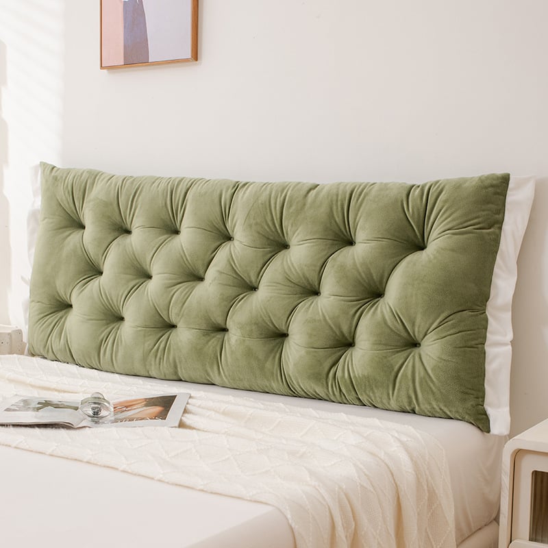 Stačiakampė lovos atramos pagalvė, poliesterio užvalkalas, PP pluošto užpildas, su dirželiu fiksavimui